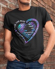 Back the blue Classic T-Shirt apparel-classic-tshirt-lifestyle-26
