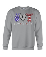 America love Independence day Crewneck Sweatshirt tile