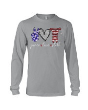 America love Independence day Long Sleeve Tee tile
