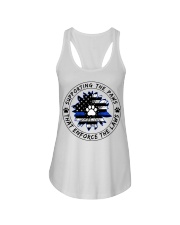 Supporting the paws Ladies Flowy Tank tile