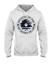 Supporting the paws Hooded Sweatshirt tile