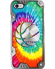 Basketball Metal Pattern Print Phone Case i-phone-8-case