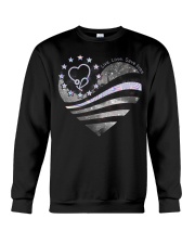 In my heart Independence day Crewneck Sweatshirt front