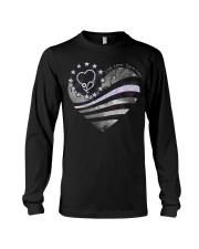 In my heart Independence day Long Sleeve Tee tile