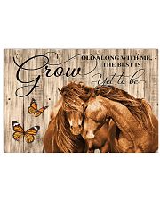 Grow old along with me 17x11 Poster front