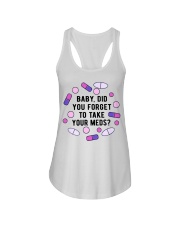 Take your meds Ladies Flowy Tank tile