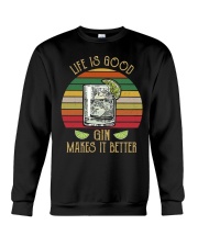 Life is good Crewneck Sweatshirt tile
