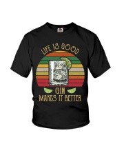 Life is good Youth T-Shirt tile