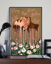 Breast Cancer Warrior 11x17 Poster lifestyle-poster-2
