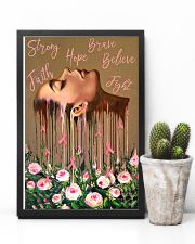 Breast Cancer Warrior 11x17 Poster lifestyle-poster-8