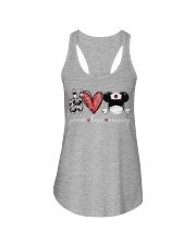 Peace Love Nursing - Printed apparels Ladies Flowy Tank tile