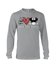 Peace Love Nursing - Printed apparels Long Sleeve Tee tile