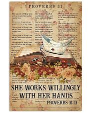 She works willingly 11x17 Poster front