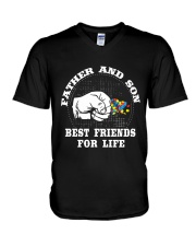 AUTISM AWARENESS V-Neck T-Shirt tile