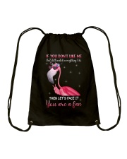 If You Don't Know Me Drawstring Bag tile