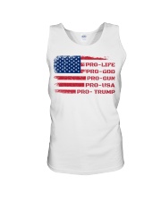 Pro-life Pro-God Unisex Tank tile