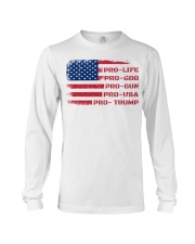 Pro-life Pro-God Long Sleeve Tee tile