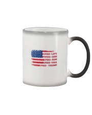 Pro-life Pro-God Color Changing Mug tile
