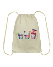 Love America Drawstring Bag tile