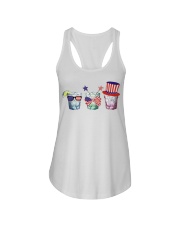 Love America Ladies Flowy Tank tile