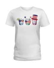 Love America Ladies T-Shirt tile