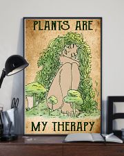 Plants Are My Therapy 11x17 Poster lifestyle-poster-2