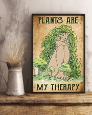 Plants Are My Therapy 11x17 Poster lifestyle-poster-3