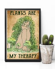 Plants Are My Therapy 11x17 Poster lifestyle-poster-8