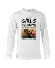 Some girls go hiking Long Sleeve Tee tile