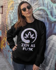 Zen as Crewneck Sweatshirt lifestyle-unisex-sweatshirt-front-3