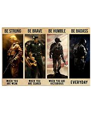 Be Strong 17x11 Poster front