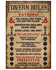 Tavern Rule 11x17 Poster front