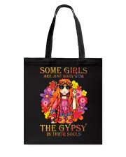 Some girls are just born with Tote Bag tile