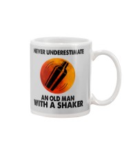 Never underestimate an old man Mug tile