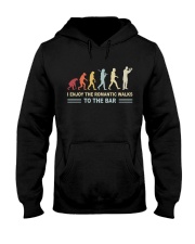I enjoy the romantic walks Hooded Sweatshirt tile
