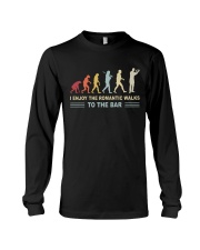 I enjoy the romantic walks Long Sleeve Tee tile