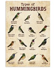 Hummingbird Knowledge 11x17 Poster front