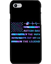 Autism dad Independence day Phone Case tile