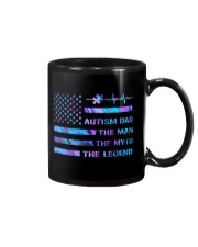 Autism dad Independence day Mug tile