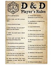 Rules of the game 11x17 Poster front