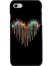 Racoon heart Phone Case tile