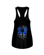 Back the blue Ladies Flowy Tank tile