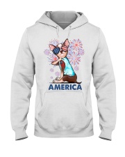 Love America Independence day Hooded Sweatshirt tile