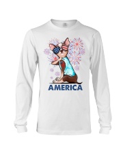 Love America Independence day Long Sleeve Tee tile