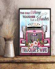 Trucker's wife 11x17 Poster lifestyle-poster-3