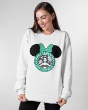 I want to be where Crewneck Sweatshirt apparel-crewneck-sweatshirt-lifestyle-front-13