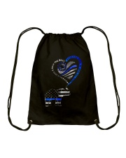Back the blue Drawstring Bag tile