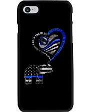 Back the blue Phone Case tile