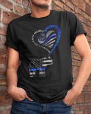 Back the blue Classic T-Shirt apparel-classic-tshirt-lifestyle-26