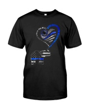 Back the blue Classic T-Shirt front